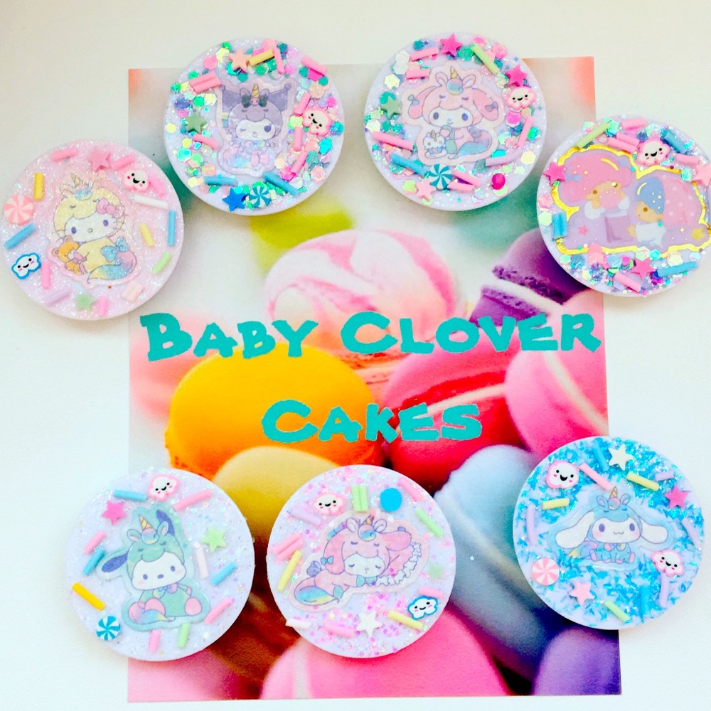🦄Sanrio character pop sockets